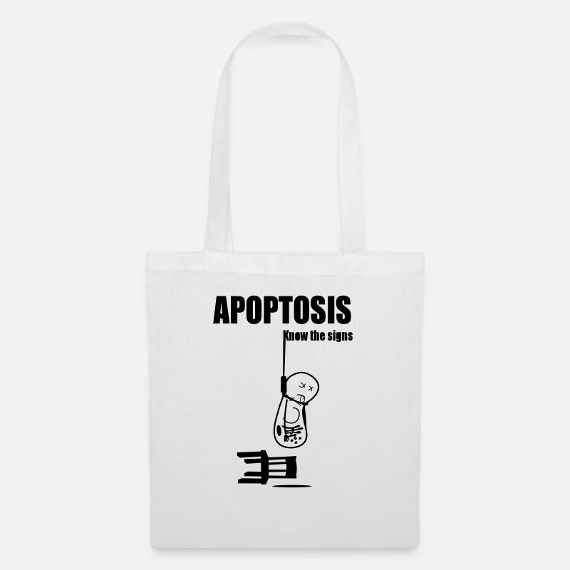 Apoptosis - Stoffbeutel - Weiß
