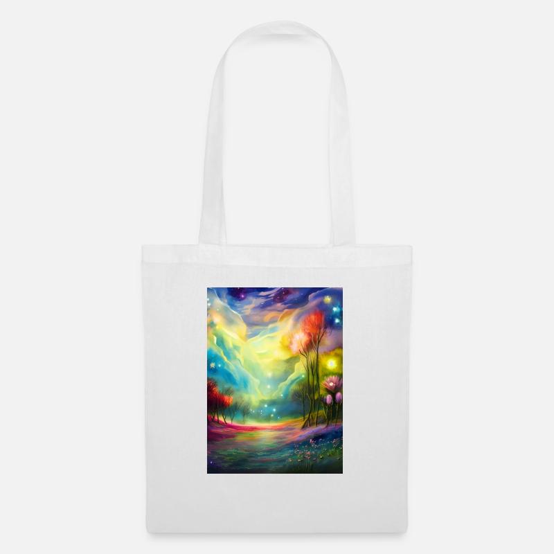 Ciel étoilé - Sac en tissu - blanc
