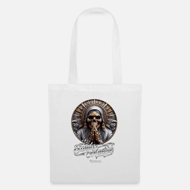 La Santa Muerte - Stoffbeutel - Weiß