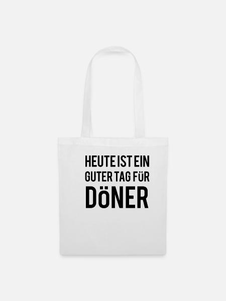 Döner - Stoffbeutel - Weiß
