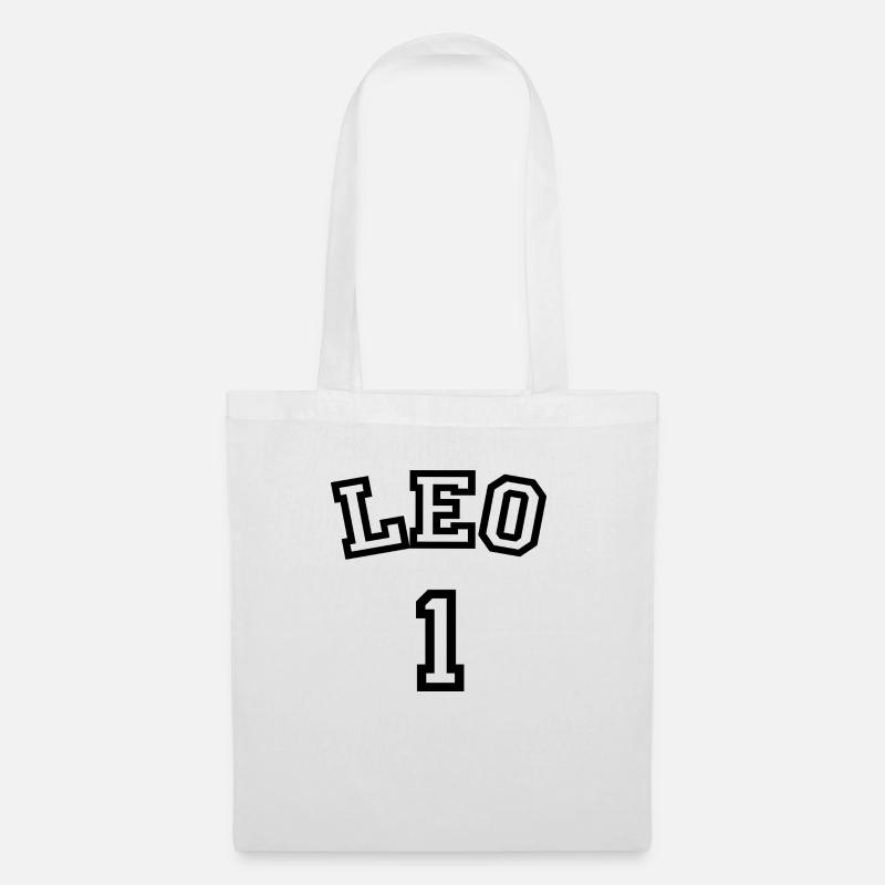 Zodiac Line "Trikot-Style" - Leo - Stoffbeutel - Weiß