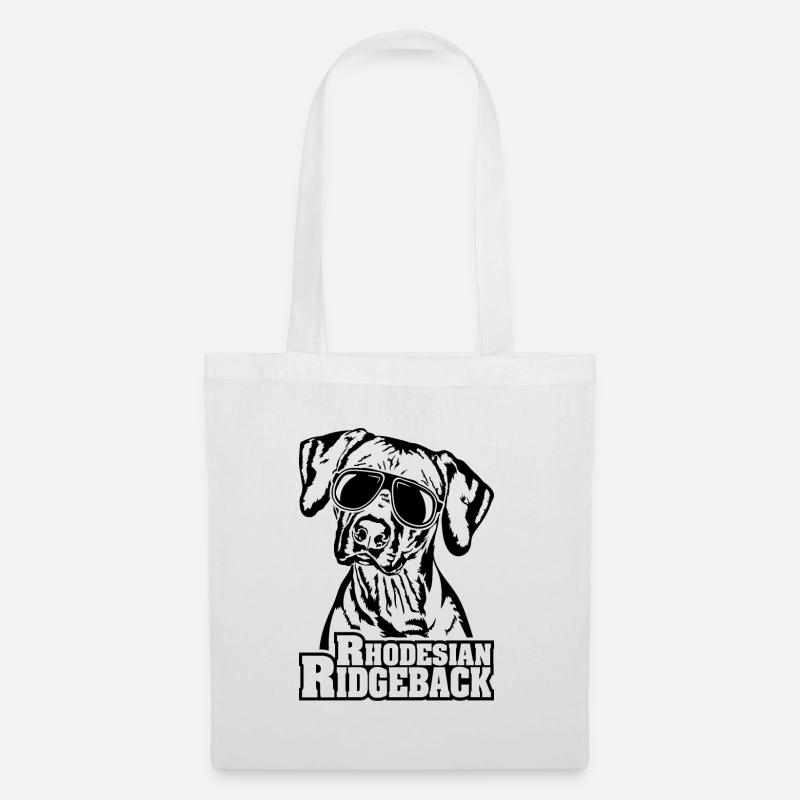 RHODESIAN RIDGEBACK cool Sonnenbrille Wilsigns - Stoffbeutel - Weiß