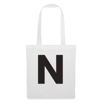 N - Tote Bag - white - Front