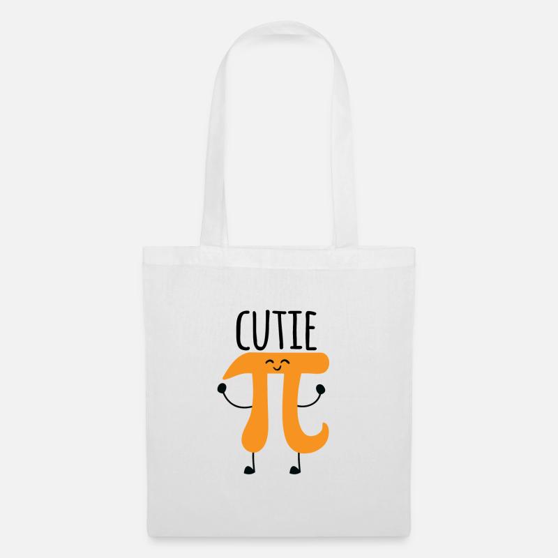 Cutie Pi - Stoffbeutel - Weiß