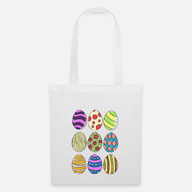 Easter eggs - Tote Bag - white