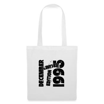 DECEMBRE 1995 LIMITED EDITION - Sac en tissu - blanc - Devant