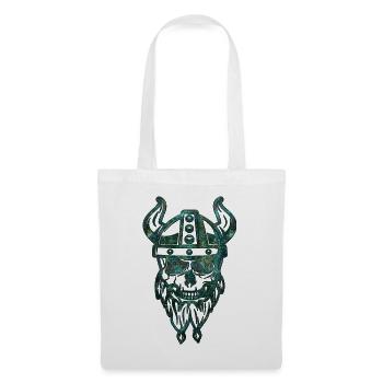 Suède Sverige Norden Skandinavia Viking Graffitti - Sac en tissu - blanc - Devant
