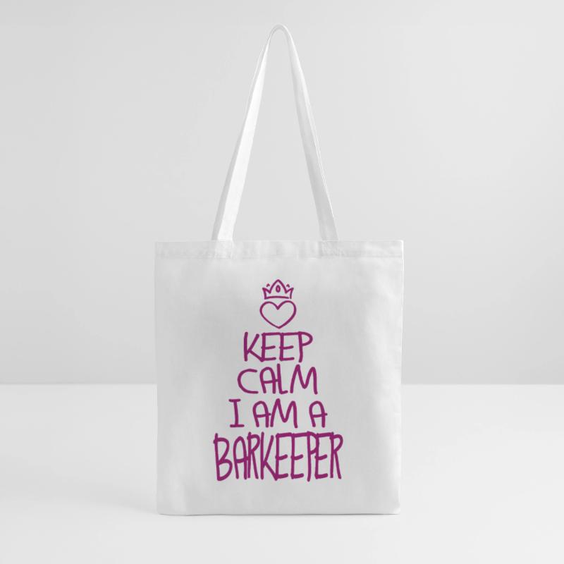 Keep Calm Bartender Cool Bartender Gift Tote Bag