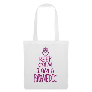 Keep Calm Sanitäter cool - Stoffbeutel - Weiß - Vorne
