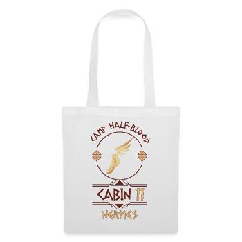 Cabin #11 in Camp Half Blood, Child of Hermes - Tote Bag - white - Front