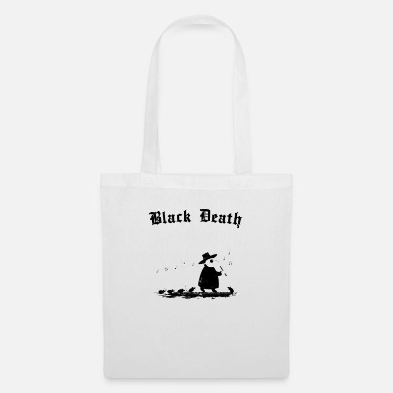 Black Death - spread in progress - Stoffbeutel - Weiß