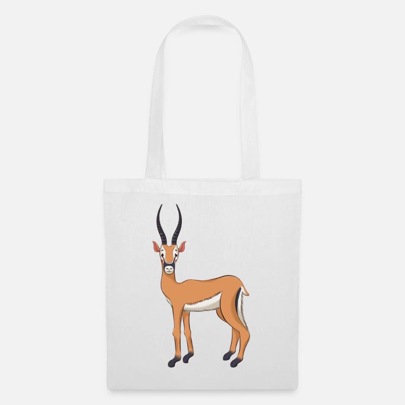 Antelope - Tote Bag - white