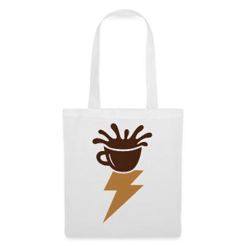 Espressoblitz. - Stoffbeutel - Weiß - Vorne