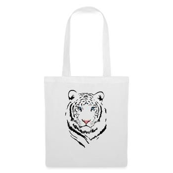 White Tiger # 2 - Stoffbeutel - Weiß - Vorne
