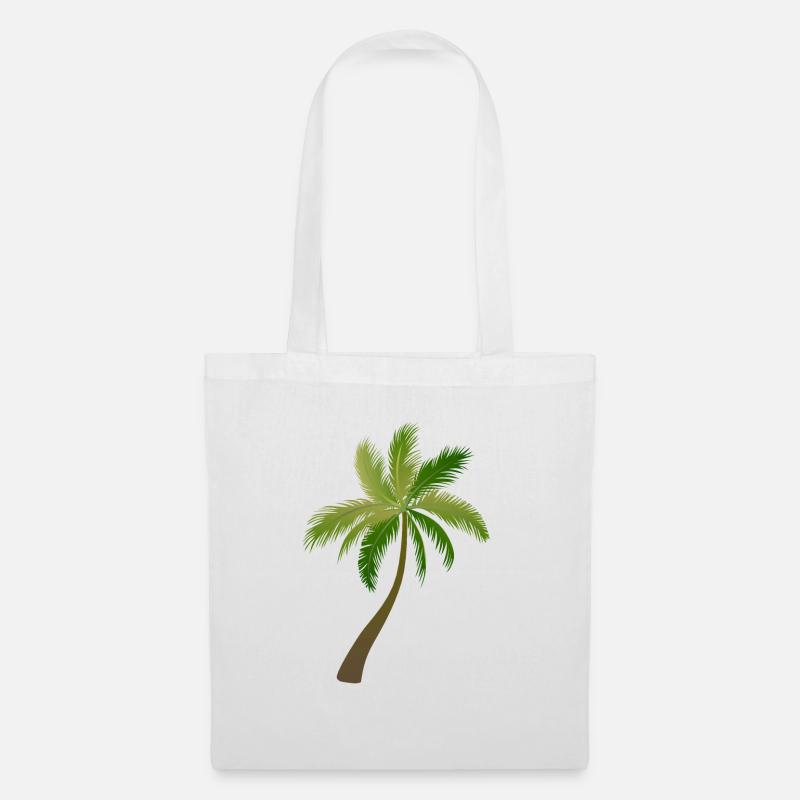 palm tree palm palms - Tote Bag - white