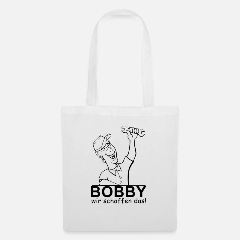 Bobby - wir schaffen das! - Stoffbeutel - Weiß