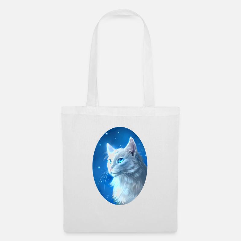 Cloudtail Cloud Tail Warrior Cats White Cat - Tote Bag - white