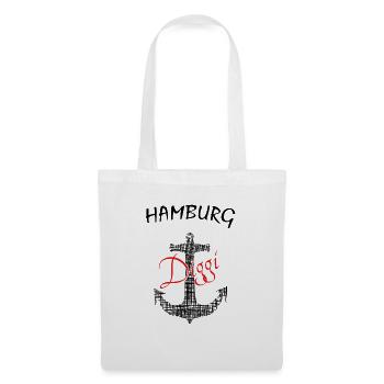Hamburg Diggi - Stoffbeutel - Weiß - Vorne