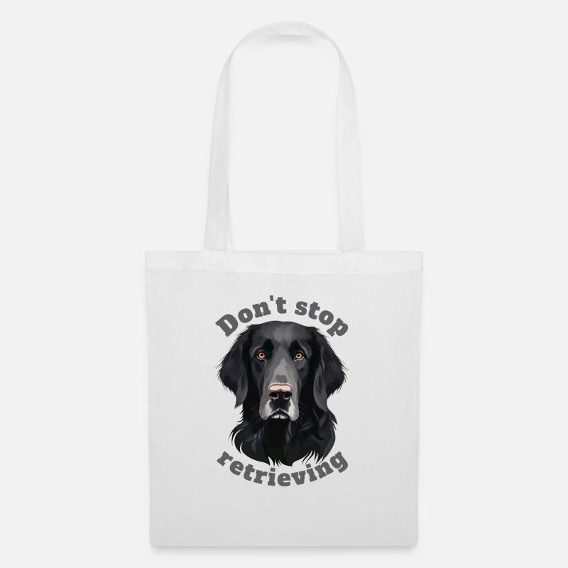 Don't stop retrieving - Labrador - Stoffbeutel - Weiß