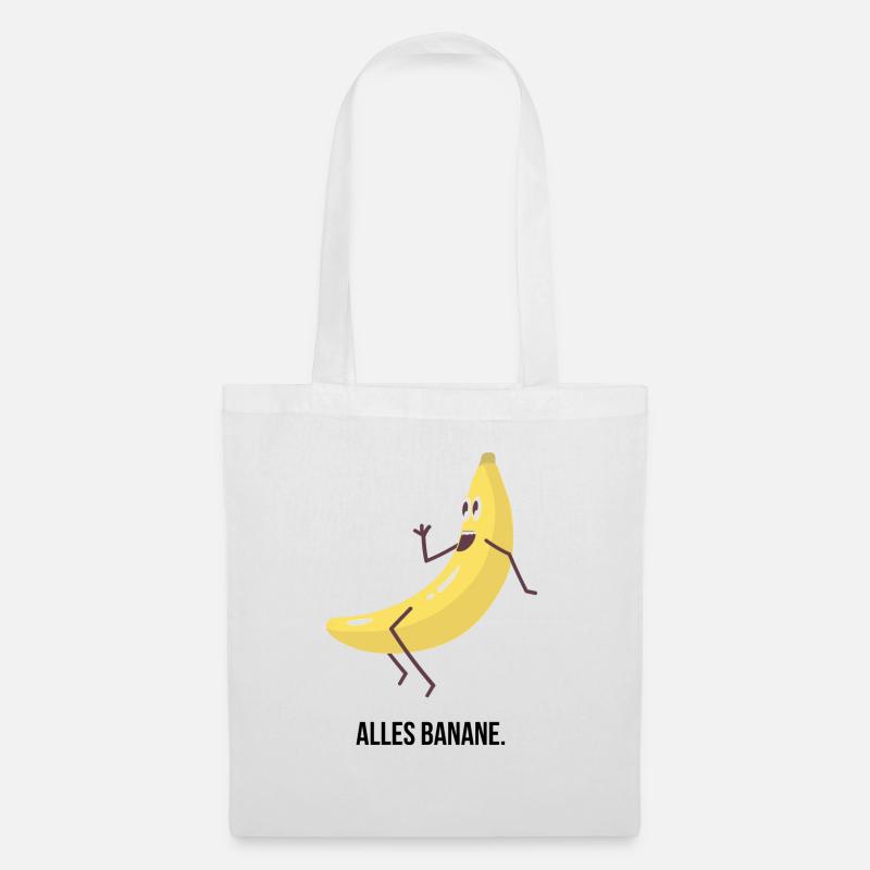 Alles Banane. - Stoffbeutel - Weiß