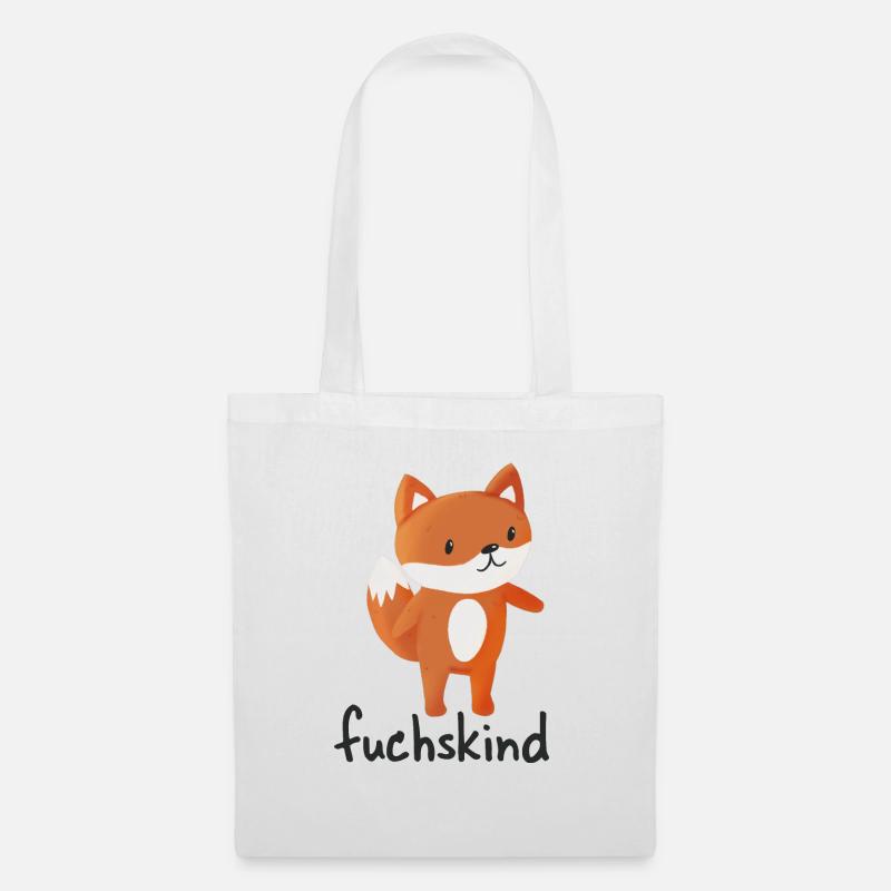 Fuchskind - Stoffbeutel - Weiß