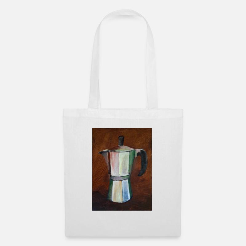 Espresso - Stoffbeutel - Weiß