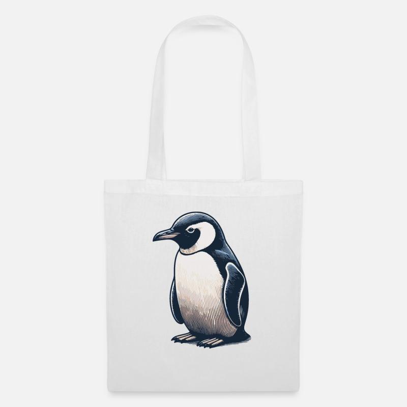 Pingu - Stoffbeutel - Weiß