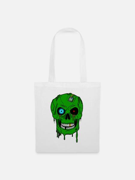 CyberZombie - Stoffbeutel - Weiß