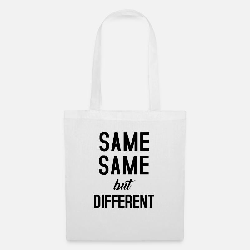 Same Same - Sac en tissu - blanc