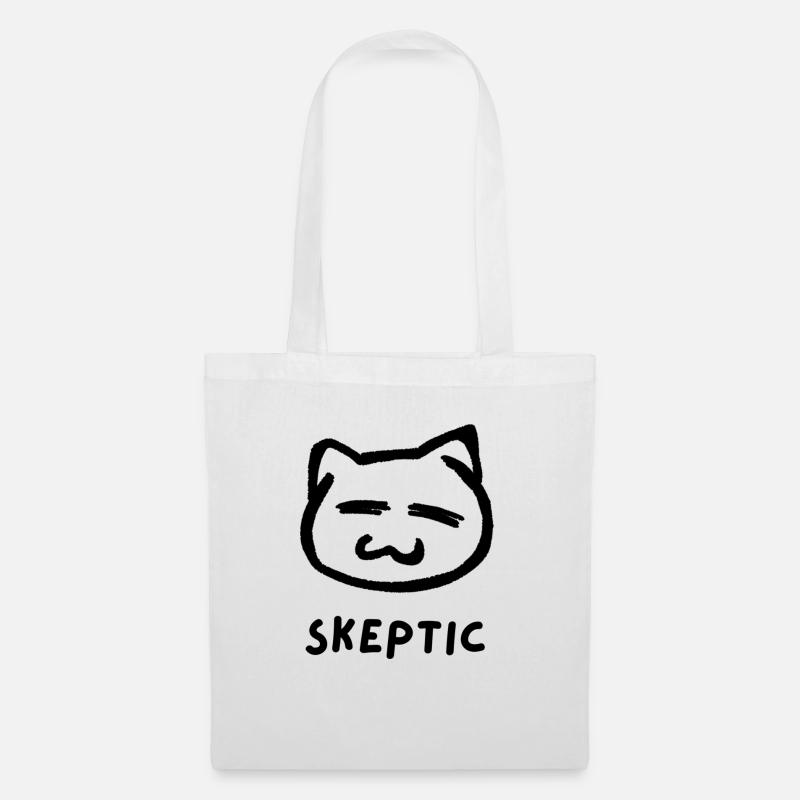 Sceptical - Tote Bag - white