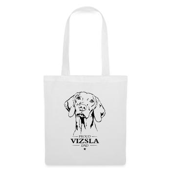 Vizsla Dad Hunde Hund Magyar Vizsla Wilsigns - Stoffbeutel - Weiß - Vorne