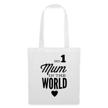 no1 mum in the world - Tote Bag - white - Front