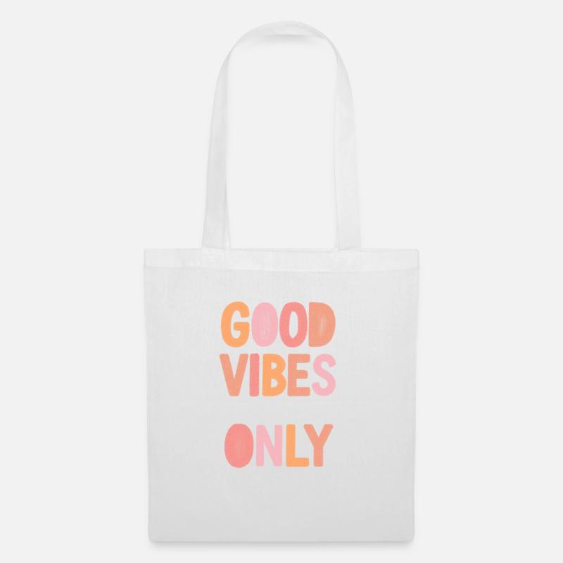 Art de déclaration pastel - Sac en tissu - blanc