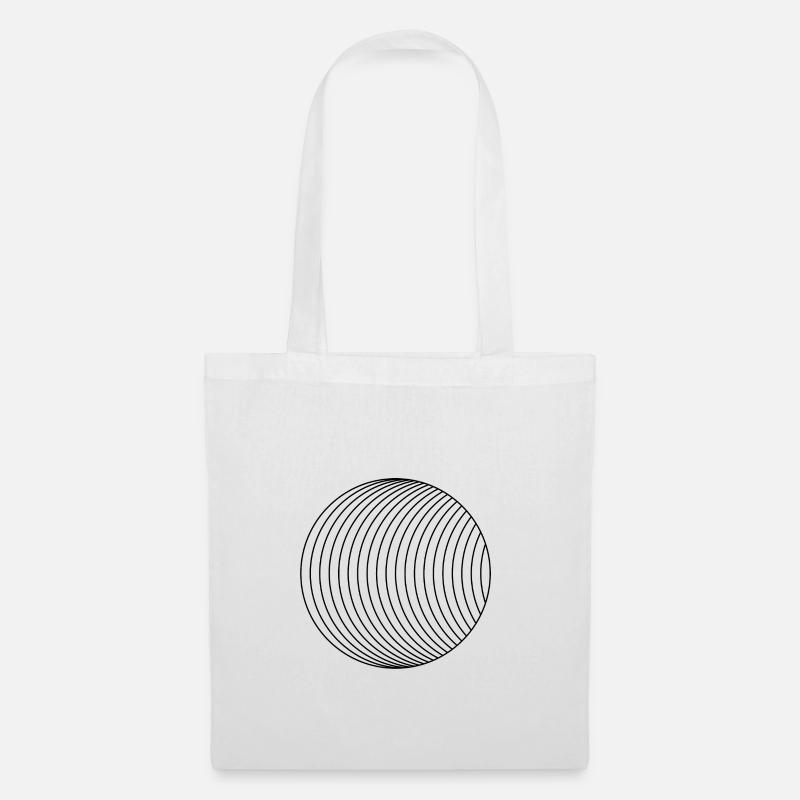 circles - Tote Bag - white