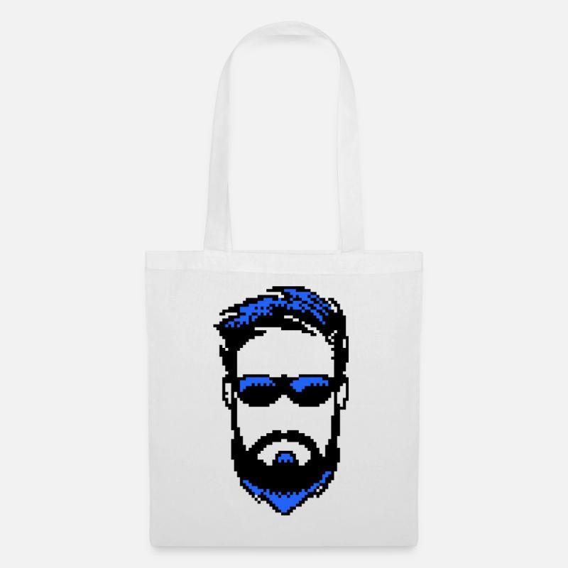 Beard Wearer Masculinity Beard Goat's Beard - Tote Bag - white