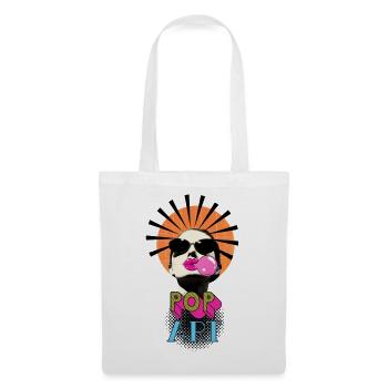 Pop Art Woman - Tote Bag - white - Front