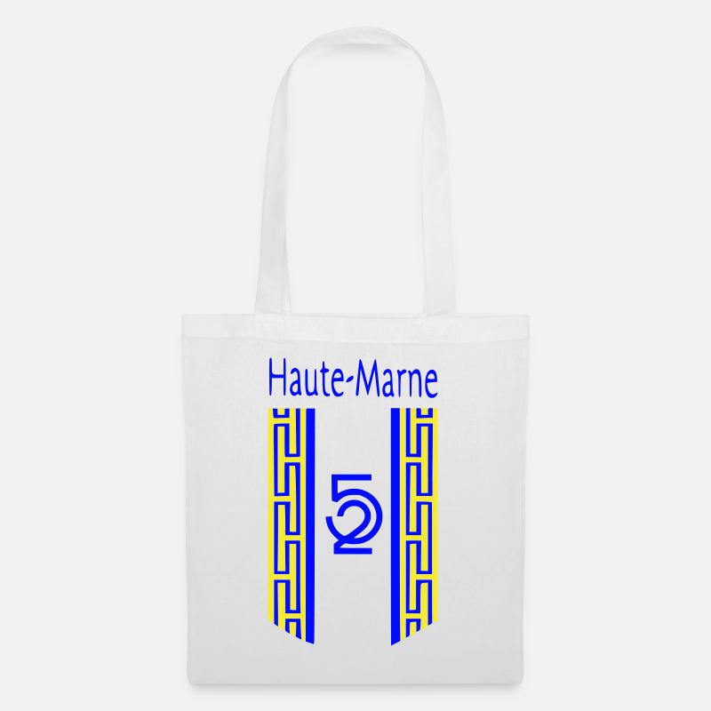 Haute-Marne - Sac en tissu - blanc