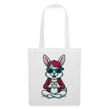 Chill Heart Bunny - Sac en tissu - blanc - Devant