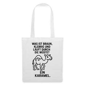 Karamel Caramel Camel Desert Kids Joke - Tote Bag - white - Front