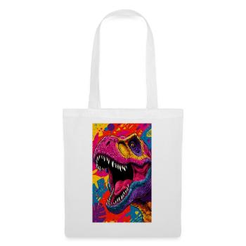 dinosaur - Tote Bag - white - Front
