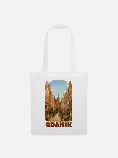 Danzig Gdansk Altstadt - Stoffbeutel - Weiß