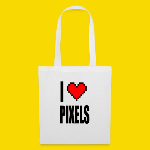 I Love Pixels - Torba materiałowa