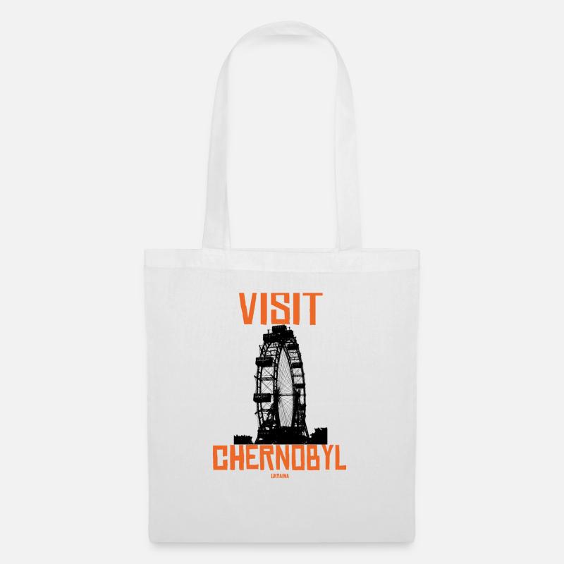 visit chernobyl - Stoffbeutel - Weiß