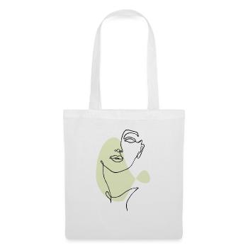 Girl Green - Stoffbeutel - Weiß - Vorne