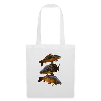 Gang de carpes 3 - Sac en tissu - blanc - Devant
