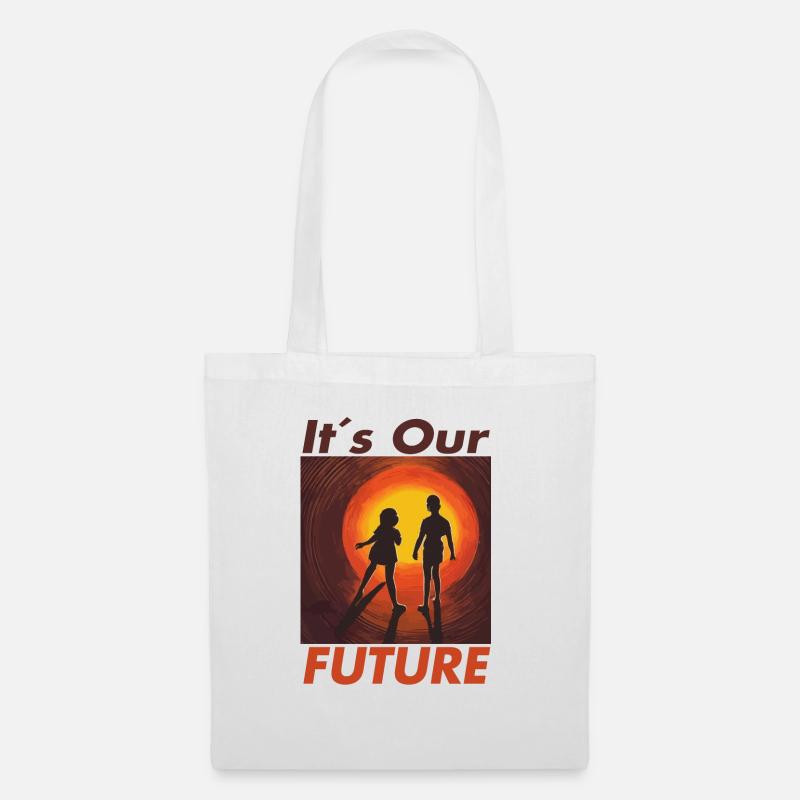 our future shirt3 - Stoffbeutel - Weiß