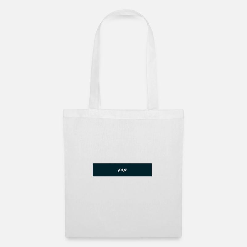 BRO Minimalist Style - Stoffbeutel - Weiß