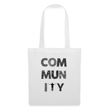 Community Unicycle first edition - Sac en tissu - blanc - Devant