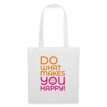 Do What Makes You Happy - Tote Bag - white - Front