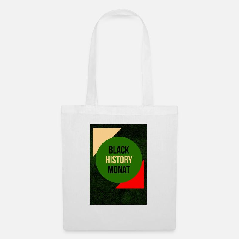 Black History Monat - Stoffbeutel - Weiß